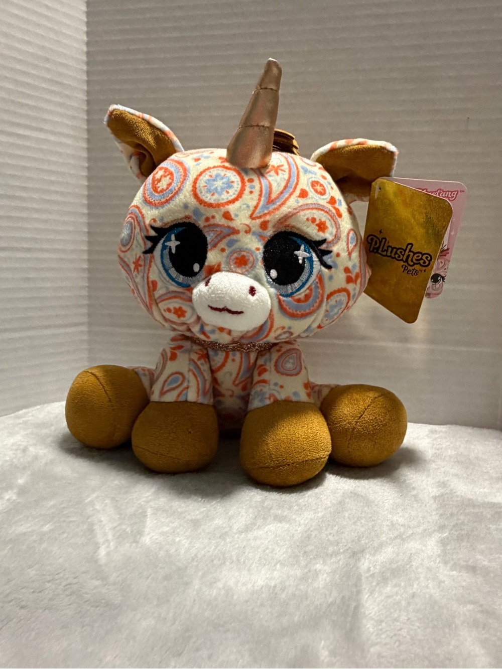 Gund P.Lushes Pets Sally Mustang Patterned Unicorn Plush Toy